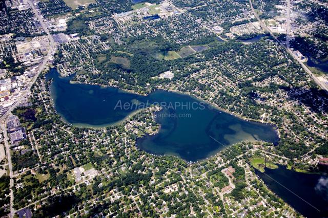 Watkins Lake in Oakland County, Michigan